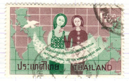 T+ Thailand 1964 Mi 440-41 Briefwoche - Thaïlande