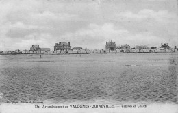 CPA Arrondissement De Valognes Quinéville-Cabines Et Chalets-RARE     L2916 - Valognes