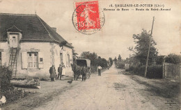 Saulzais Le Potier * Route De St Amand , Village Hameau Faubourg De Bord * Attelage - Other & Unclassified