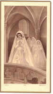 HERAULT LACAUNETTE SOUVENIR PIEUX COMMUNION EGLISE SIMONE MOLINIER IMAGE PIEUSE CHROMO HOLY CARD SANTINI - Devotieprenten