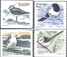 Schweden 2228-2231 (kompl.Ausg.) Postfrisch 2001 Vögel - Neufs