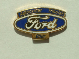 Pin's FORD - AUTOCENTER TRIBOLET - CHUR - Ford