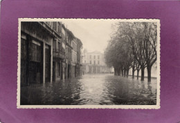 88 EPINAL Carte Photo Inondation Du Quai Des Bons Enfants  Crue De La Moselle Du  26 12 1947 - Epinal