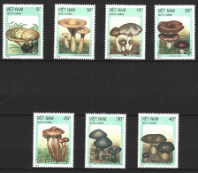VIET NAM. N°848-54 De 1987. Champignons. - Mushrooms