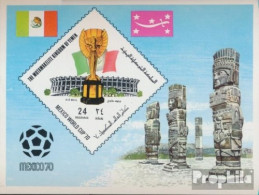 Jemen (Königreich) Block191 (kompl.Ausg.) Postfrisch 1970 Fußball-WM, Mexiko - Yemen