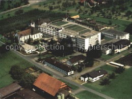 12031789 Cham ZG Kloster Und Seminar Heiligkreuz Fliegeraufnahme Cham ZG - Autres & Non Classés