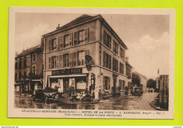 70 SAINT LOUP SUR SEMOUSE Vers Luxeuil Les Bains Hôtel De La Poste L. DAMIDAUX Propri Tél : 7 Citroën Traction Autos - Luxeuil Les Bains