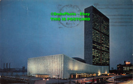R422973 New York. This Is An Evening View Of The United Nations Head Quarters. U - World