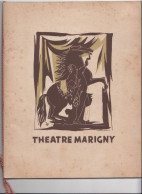 Programme Du Programme Du Théatre Marigny 1949 -Madeleine Renaud- Jean-Louis Barrault - Programme