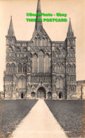 R422993 Salisbury Cathedral. West Front. No. 7 - World