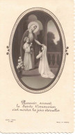 HERAULT LACAUNETTE SOUVENIR PIEUX COMMUNION EGLISE SIMONE MOLINIER IMAGE PIEUSE CHROMO HOLY CARD SANTINI - Andachtsbilder