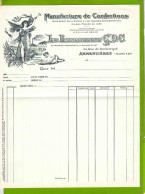 FACTURE : Manufacture De Confection  Etablissement GDC Armentieres  Super Graphisme( Cote W52.1347) - 1900 – 1949