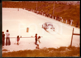 1975 ORIGINAL REAL PHOTO FOTO AMATEUR VOLKSWAGEN VW BEETLE KAFER 1303S VOITURE RALLYE PORTUGAL CAR OLDTIMER RALLY AT331 - Automobiles