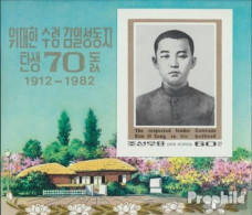 Nord-Korea Block108B (kompl.Ausg.) Postfrisch 1982 Kim II Sung - Korea, North