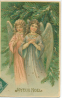 FR - CARTE POSTALE DE 1908 " JOYEUX NOEL " - CACHET POSTAL DE REIMS 1908- TIMBRE N°137 CATALOGUE YVERT ET TELLIER FRANCE - Nouvel An