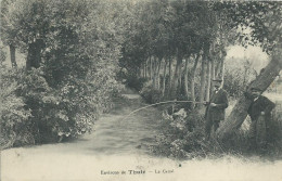 66)  THUIR -  Environs De Thuir - Le  Canal  (  Pêcheur  ) - Autres & Non Classés