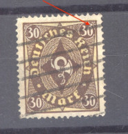 Allemagne  - Reich :  Mi  208   (o)  Variété: Tache Sur Le 0 De Droite - Used Stamps