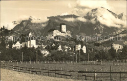 12025029 Sargans Ansicht Mit Schloss Sargans - Sonstige & Ohne Zuordnung