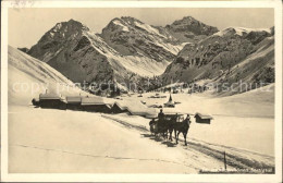 12024899 Sertigtal Schlittenfahrt Alpenpanorama Im Winter Sertigpass - Other & Unclassified