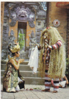 INDONESIE. JAKARTA (ENVOYE DE). " A DANCER..ANIMAL CREATURE ARE DRAMATIC ".ANNEE 1997 + TEXTE + TIMBRES. FORMAT 17x12 Cm - Indonésie