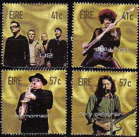 Eire Ireland Rock Legends 2002 U2 Phill Lynott Van Morrison Rory Gallagher Music Rock Pop - Zangers
