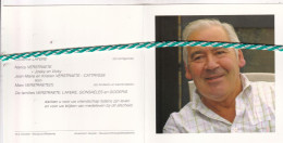 Willy Verstraete-Demeester-Lafere, Nieuwpoort 1943, 2011. Visser O.r. . Foto - Obituary Notices