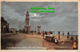 R353871 Herne Bay. Clock Tower And Jubilee Fountain. Woolstone Bros. The Milton - World