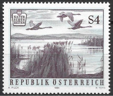 AUSTRIA 1984 - PROTECCION DE LA NATURALEZA - PATOS - YVERT 1617** - Protection De L'environnement & Climat