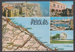 126680/ PESARO, Dalla Carta Automobilistica Del TCI - Pesaro