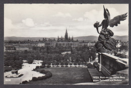 108012/ WIEN, Blick Von Der Neuen Burg Gegen Parlament Und Rathaus - Autres & Non Classés