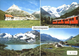 12020199 Berninapass Bernina Suot Lago Bianco Ospizio Bernina Eisenbahn Berninap - Other & Unclassified