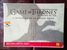 Coffret DVD De Pré-réservation GAMES OF THRONES SAISON 3 édition Limitée Et Numérotée - Verzamelingen, Voorwerpen En Reeksen