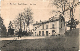 CPA [79] Deux-Sèvres > La Mothe Saint Héray - La Gare - La Mothe Saint Heray