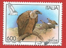 Italia 1995; Uccelli : Grifone . Usato - 1991-00: Used