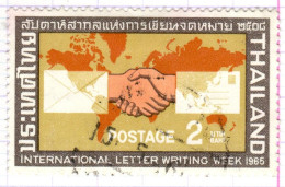 T+ Thailand 1965 Mi 449 Briefwoche - Tailandia