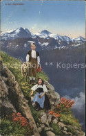 12019929 Kleine Scheidegg Interlaken In Den Alpenrosen Trachten Schaf Alpenpanor - Sonstige & Ohne Zuordnung