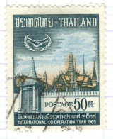 T+ Thailand 1965 Mi 451 Zusammenarbeit - Thaïlande
