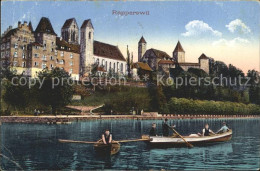 12018469 Rapperswil SG Schloss Kirche Zuerichsee Bootsfahrt Rapperswil SG - Other & Unclassified