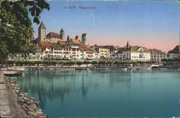 12016419 Rapperswil SG Uferpartie Zuerichsee Altstadt Burg Rapperswil SG - Other & Unclassified