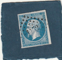 ///   FRANCE /// N° 14 Bleu 20cts  Bleu Obl DUNKERQUE - 1853-1860 Napoléon III