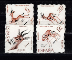Spanish Sahara, 1969 Animals MNH   (e-843) - Sahara Español