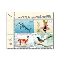 ONU Vienne 2024 - CITES - Espèces En Danger Endangered Species Gefährdete Arten ** (voir Description) - Blocks & Kleinbögen