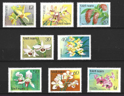 VIET NAM. N°191-8 De 1979. Orchidées. - Orchideen