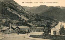 CAUTERETS LA GARE D'ARRIVEE DU TRAMWAY DE PIERREFITTE - Cauterets