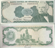Venezuela Pick-Nr: 63e Bankfrisch 1995 20 Bolivares - Venezuela
