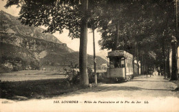 LOURDES ALLEE DU FUNICULAIRE ET LE PIC DU JER - Lourdes