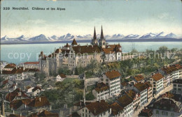 12014839 Neuchatel NE Chateau Et Les Alpes Schloss Alpen Neuchatel - Autres & Non Classés