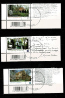 2011 4092/4094 Postfris Met 1édag Stempel : HEEL MOOI ! MNH Avec Cachet 1er Jour "Maisons D'écrivains / Schrijver..... " - Neufs