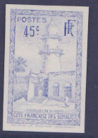 Cote Des Somalis Essai Mosque Non Dentele 45cï¿½ - Unused Stamps