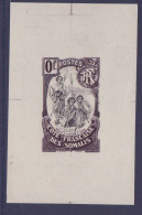 Cote Des Somalis Essai Nï¿½50 Guerrier Lilas - Unused Stamps
